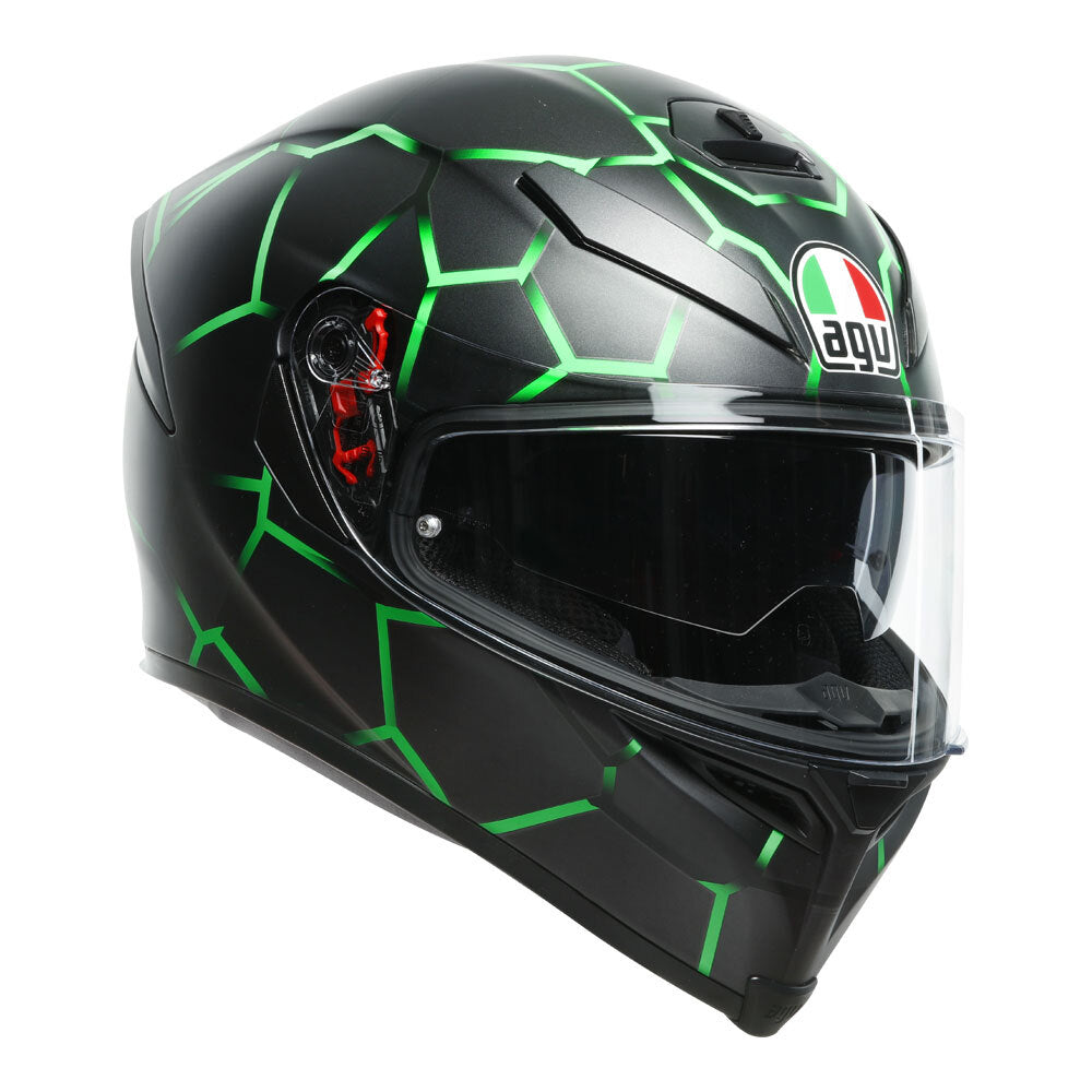 AGV K5 S VULCANUM GREEN XL