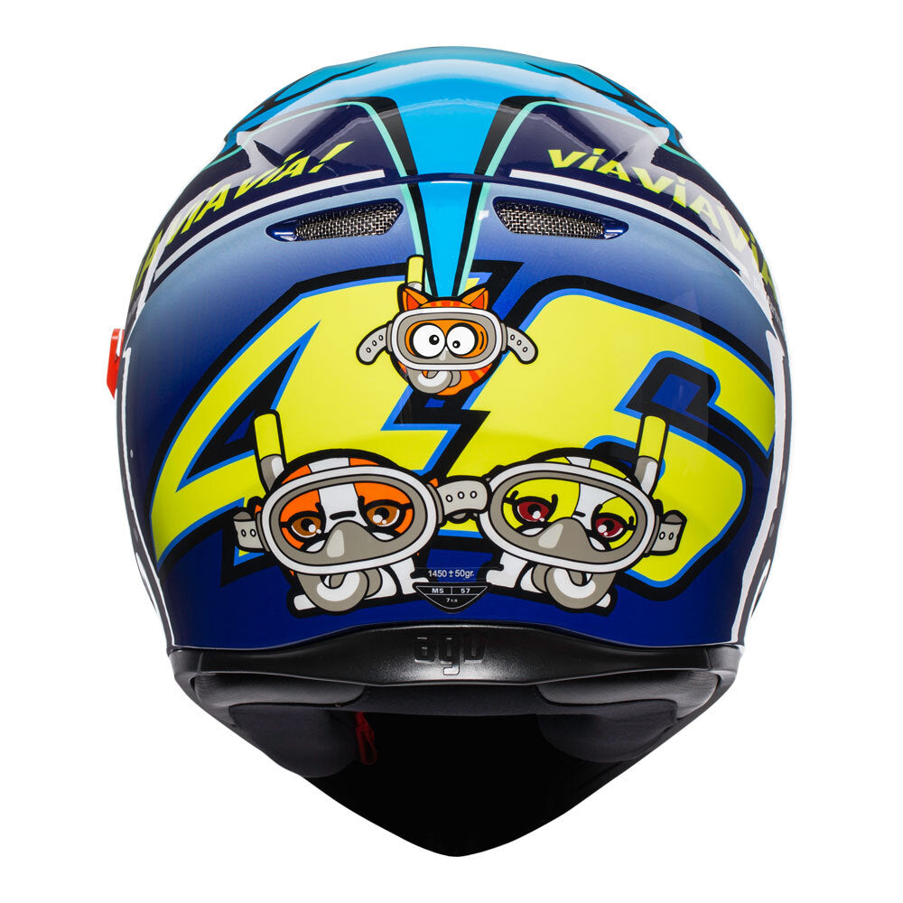 AGV K3 SV - ROSSI MISANO 2015 XS