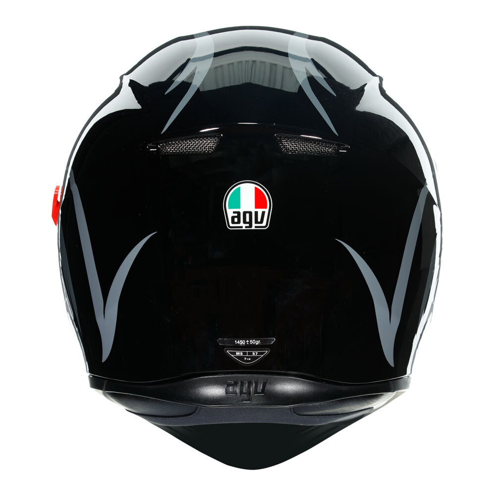 AGV K3 SV ANGRY BLACK S