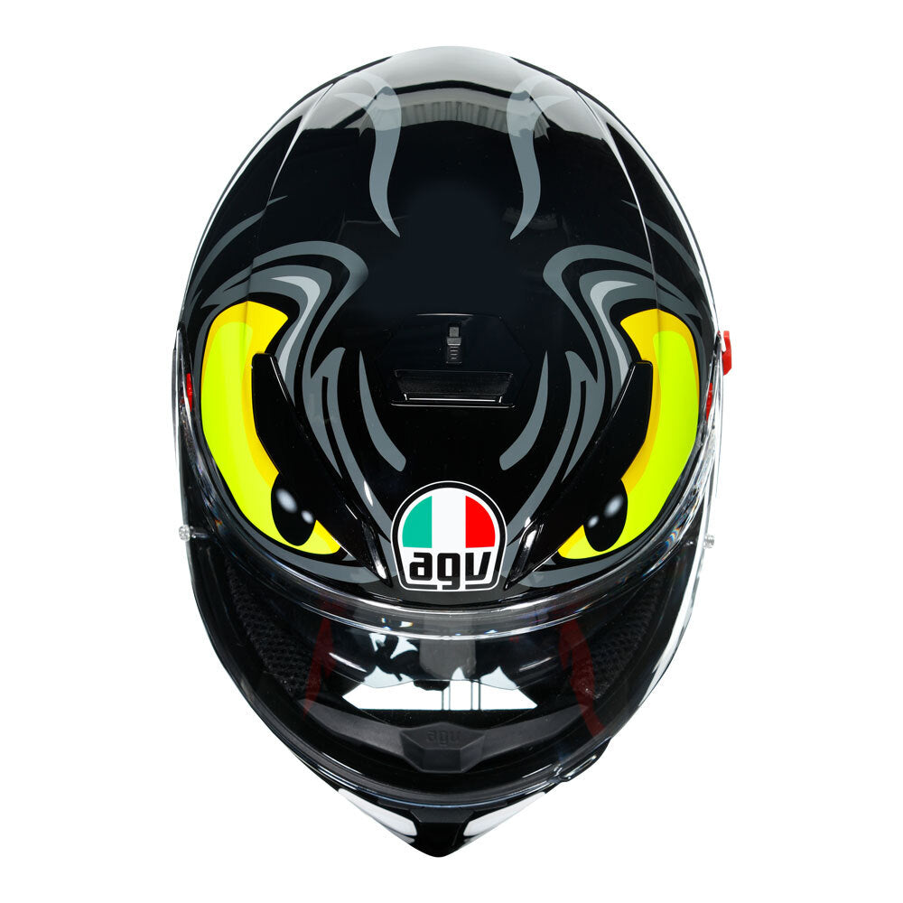 AGV K3 SV ANGRY BLACK S