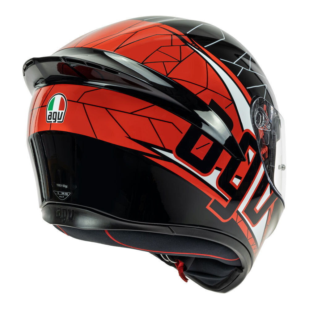 AGV K1 - SHIFT BLACK/RED ML
