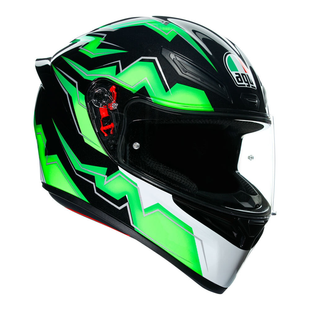 AGV K1 KRIPTON BLACK/GREEN XL