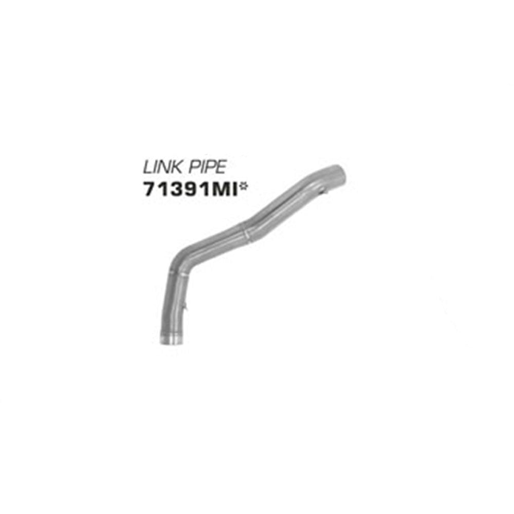 ARROW Link Pipe Stainless for INDY-RACE silencers - 82-713-91MI
