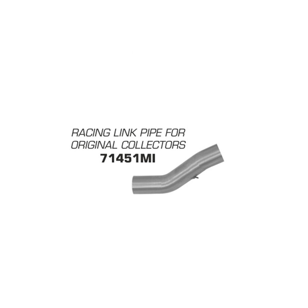 ARROW Link Pipe Stainless for Race-Tech #71768 Silencers - 82-714-51MI