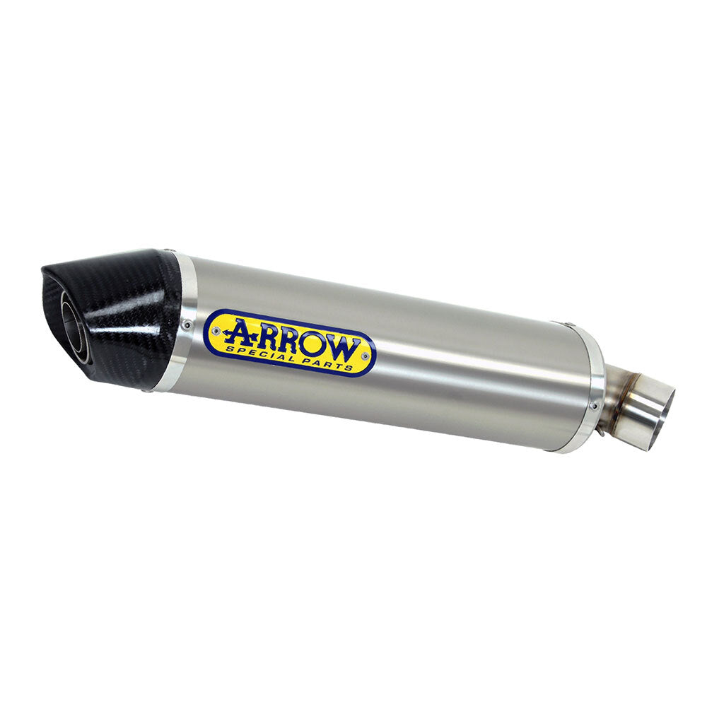 ARROW Silencer INDY-RACE Titanium with Carbon End Cap - 82-717-27PK