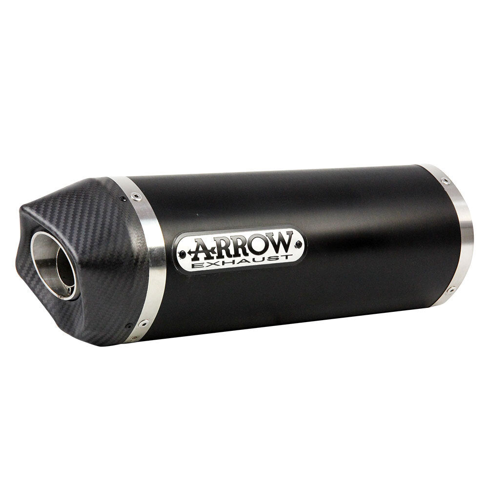 ARROW Silencer Race-TECH Aluminium Dark with Carbon End Cap - 82-717-44AKN