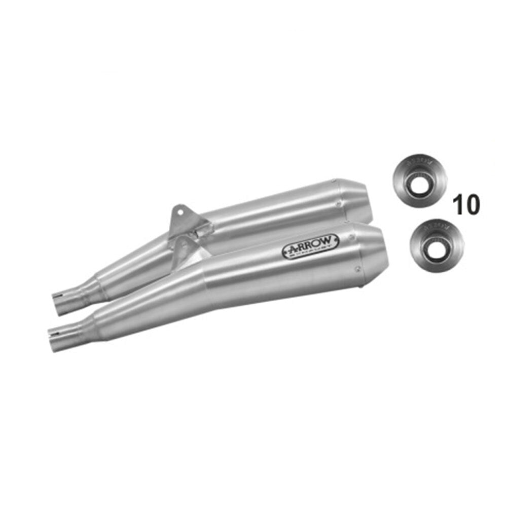 ARROW Silencer Set PRO-RACING Nichrom with Steel End Cap - 82-718-51PRI