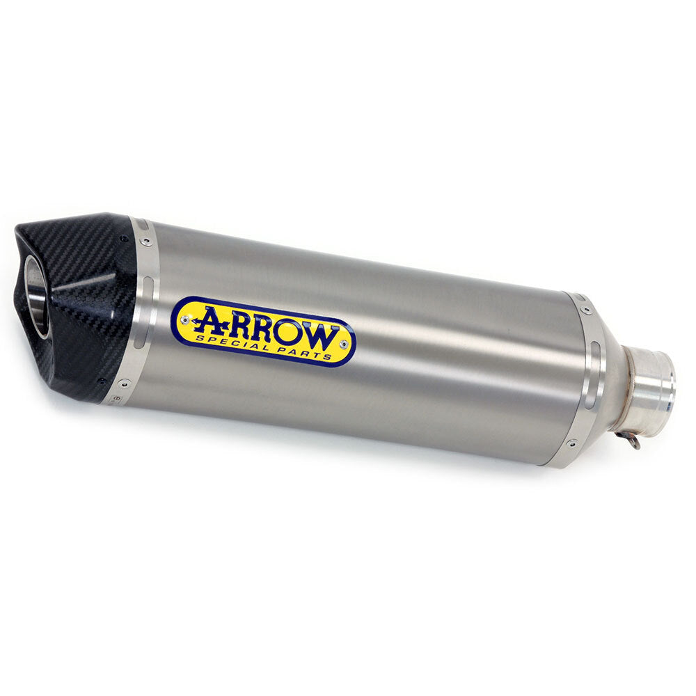 ARROW Silencer Race-TECH Aluminium with Carbon End Cap - 82-718-74AK