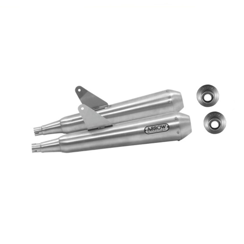 ARROW Silencer Set PRO-RACING Nichrom with Steel End Cap - 82-718-87PRI