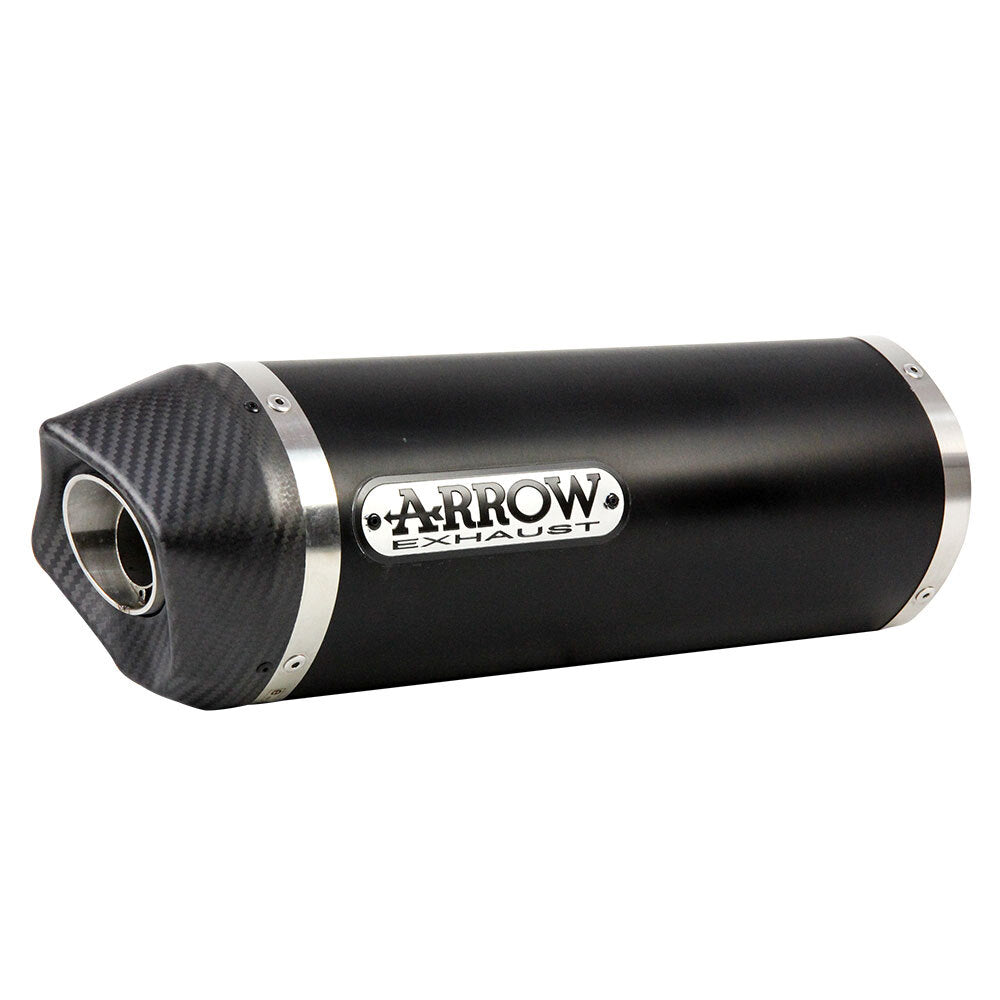 ARROW Silencer - RACE-TECH Aluminium Dark with Carbon End Cap - 82-726-22AKN