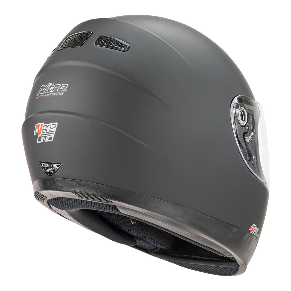 NITRO N802 UNO SATIN BLACK L