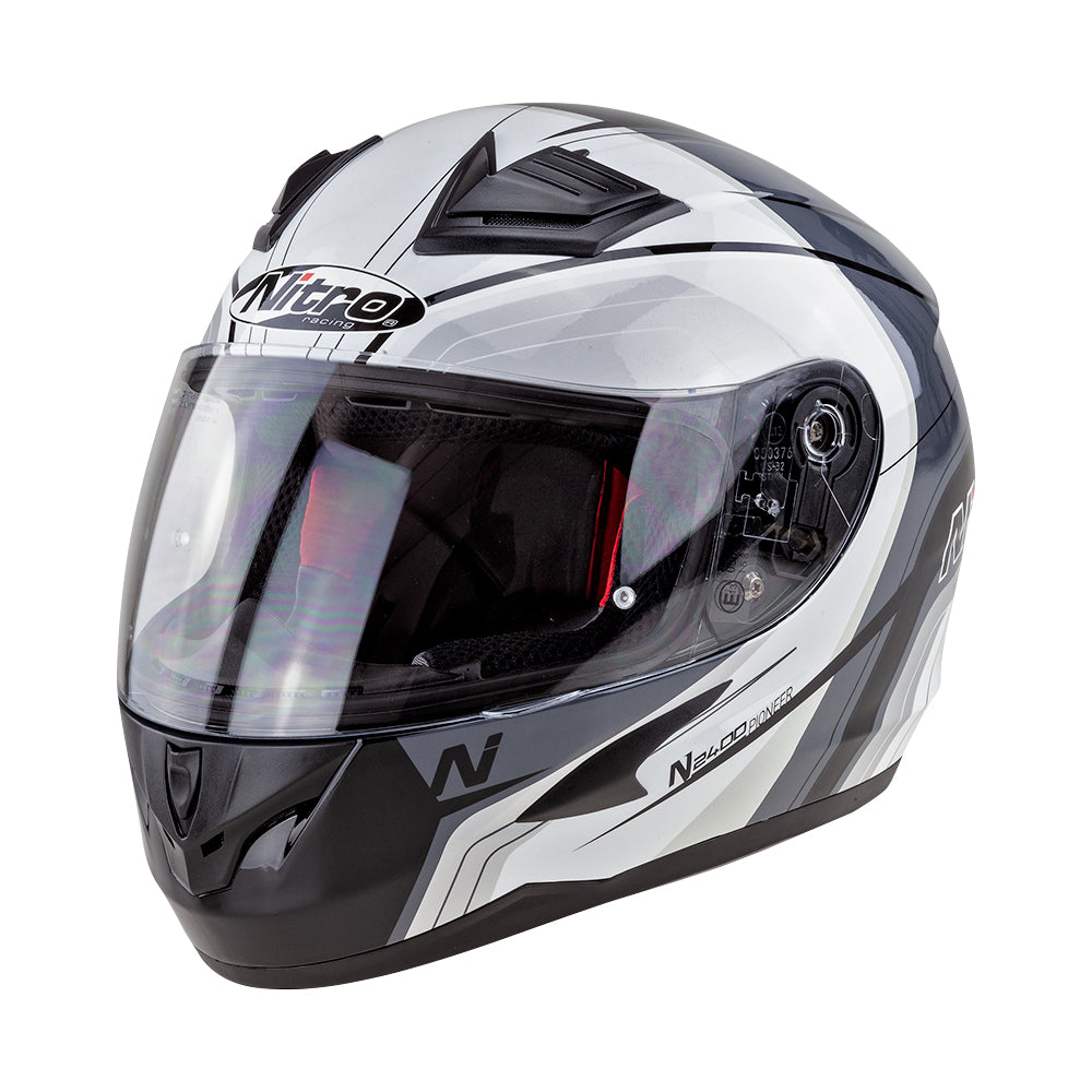 NITRO N2400 PIONEER BLACK/WHITE/SILVER S