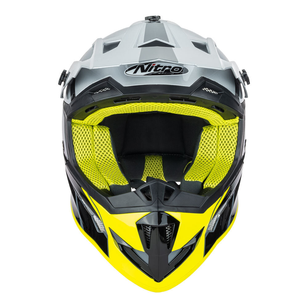 NITRO MX700 RECOIL GREY/BLACK/FLURO XS