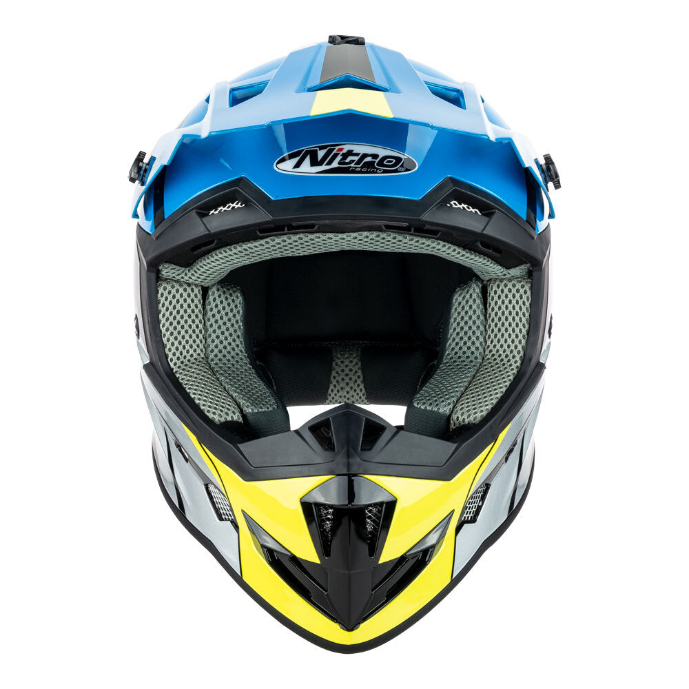 NITRO MX700 YOUTH RECOIL BLUE/BLACK/GREY S