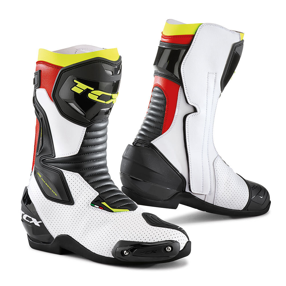 TCX SP-MASTER BOOTS WHITE/BLACK/RED EU 38