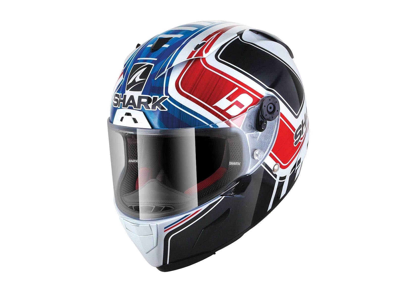 SHARK RACE-R PRO ZARCO GP FRANCE WHT/BL/RD MD