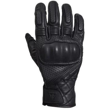 Triumph Harleston Black Leather Gloves