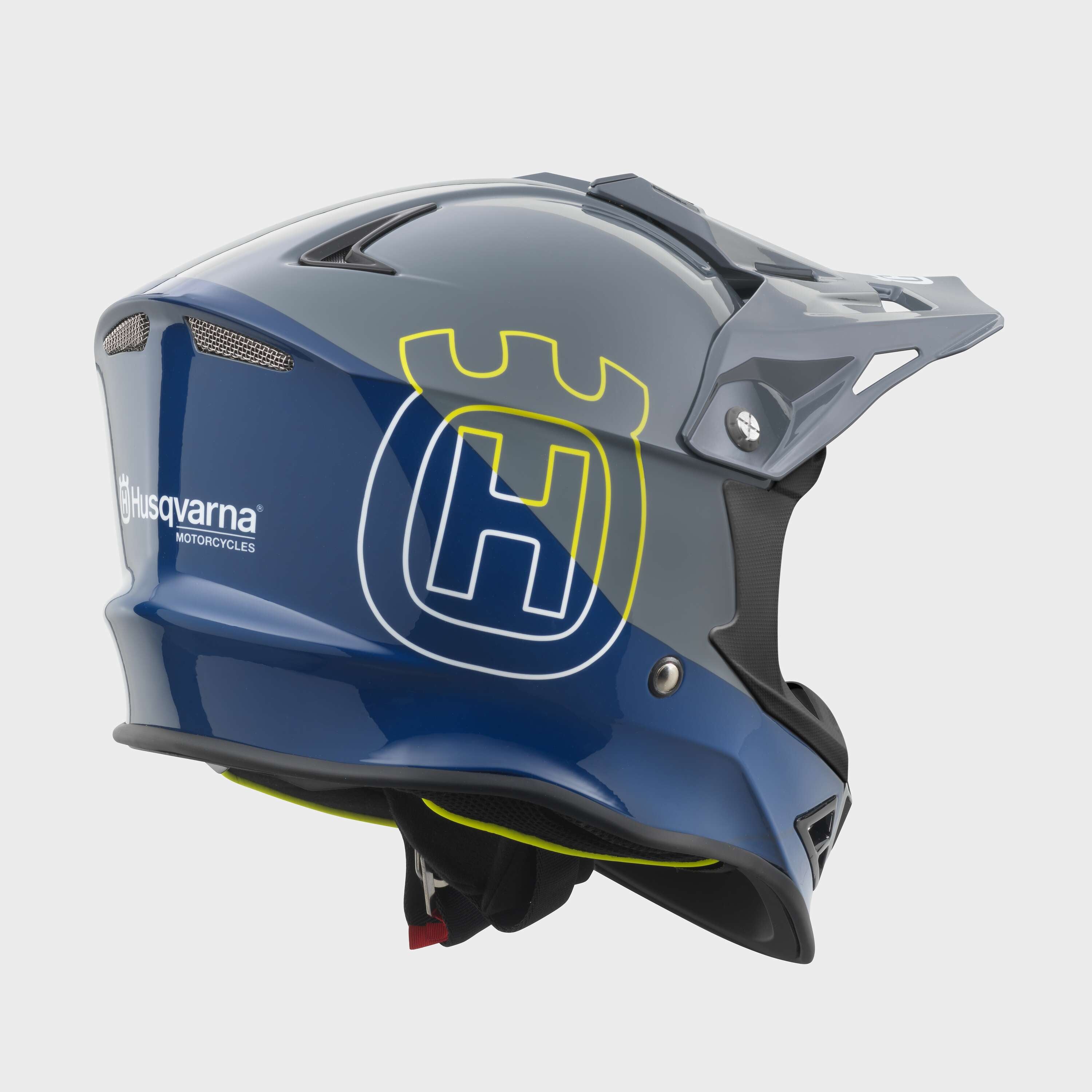 Husqvarna Authentic Helmet - Yellow/White or Blue/Grey