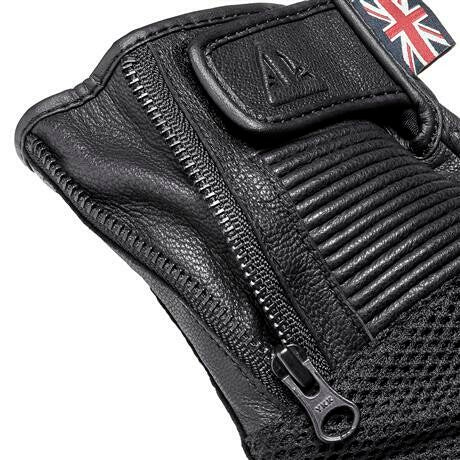 Triumph Raven Mesh Black Glove