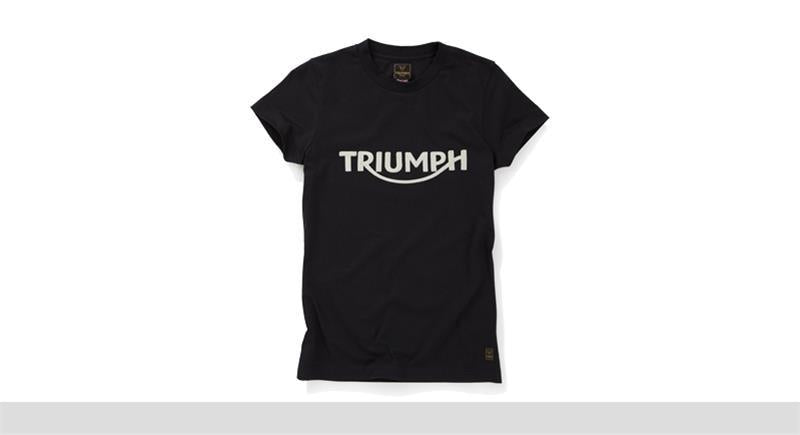 Triumph Gwynedd Ladies Tee - White or Black - BLACK FRIDAY SAVE $20