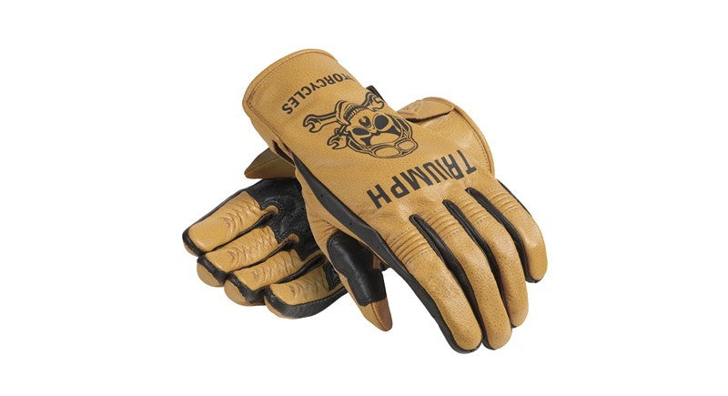 Triumph Hello Moto Glove - Black or Gold