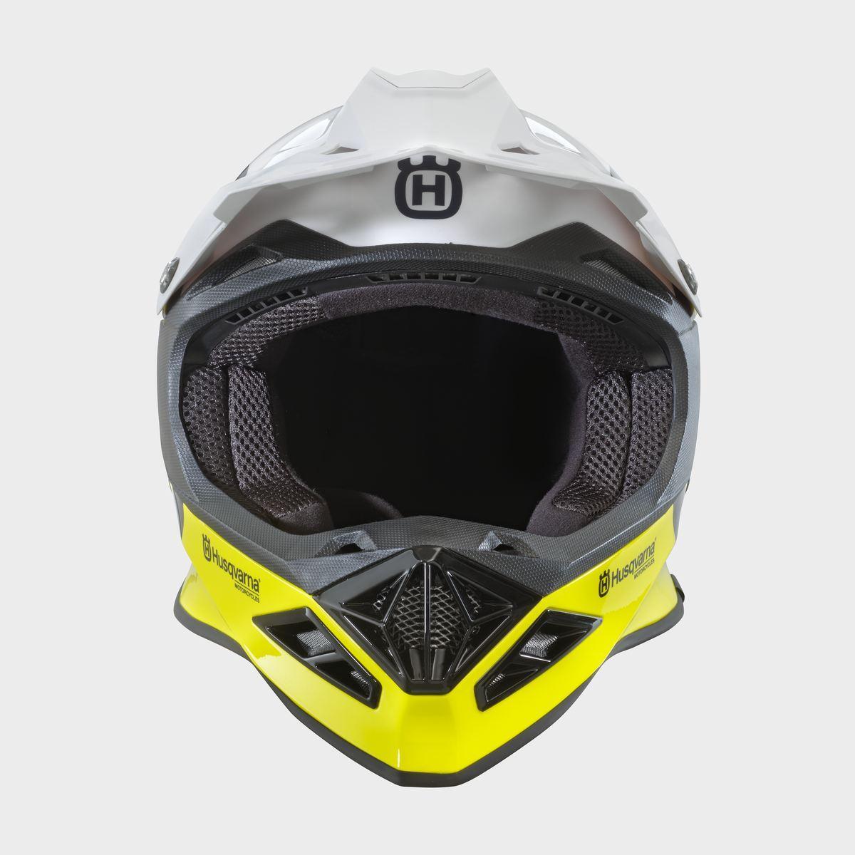 Husqvarna Authentic Helmet - Yellow/White or Blue/Grey