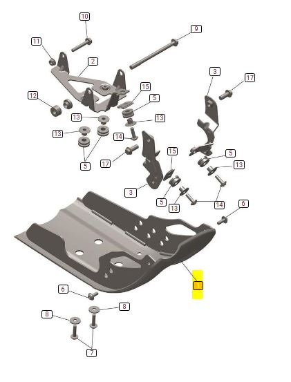 Genuine Triumph Sumpguard Assembly – 52TA0234