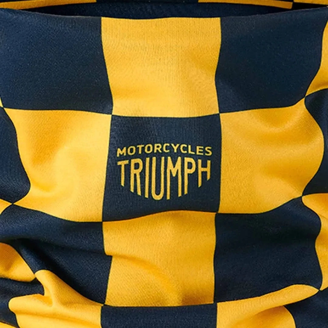 Triumph Cohen Neck Tube Navy and Yellow