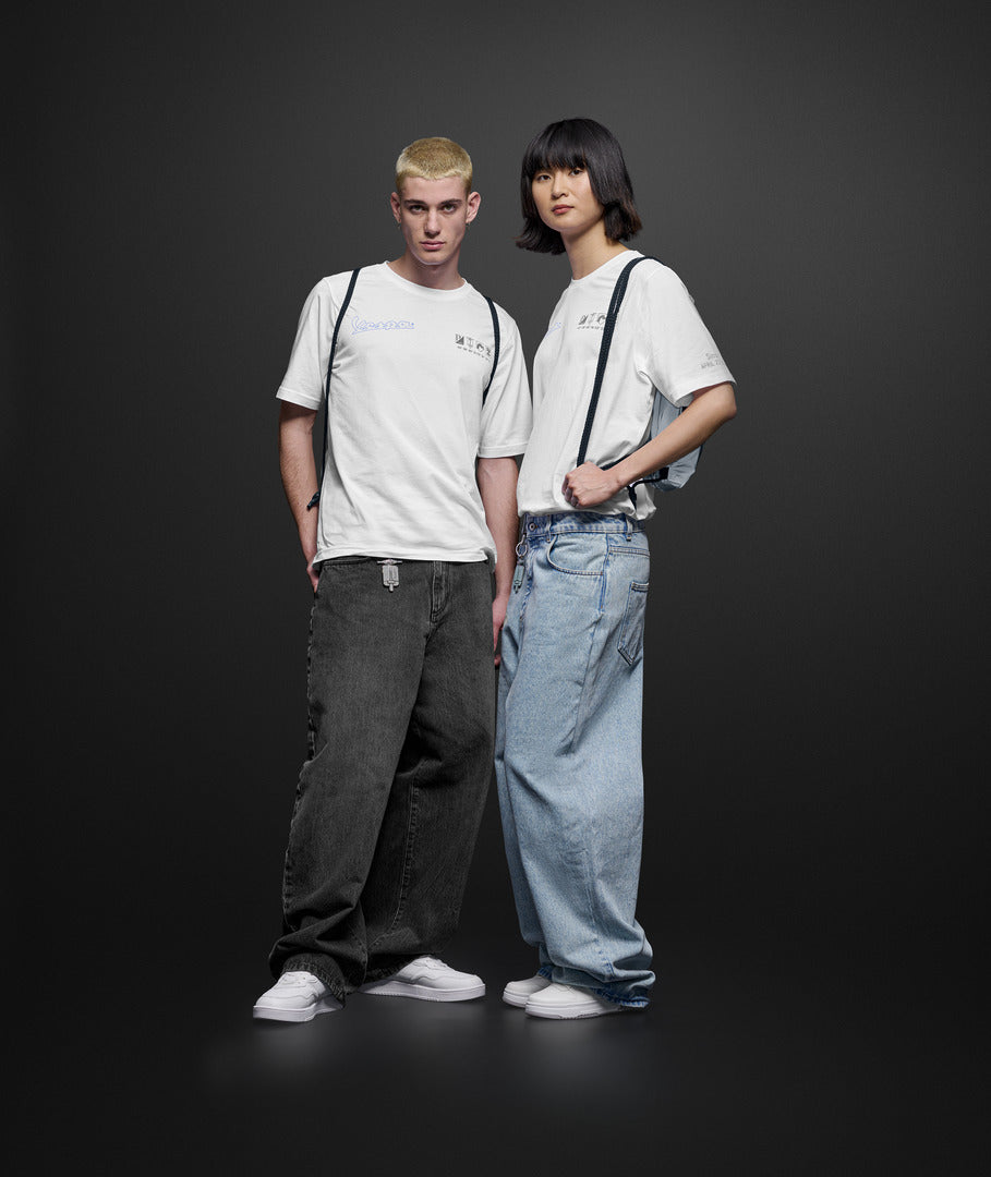 Vespa Backpack - Black or Grey/Blade