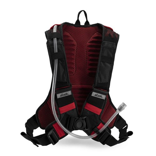 ALBEK HYDRATION PACK H2O HAUL FOUR 2.0L BLADDER SCARLET RED
