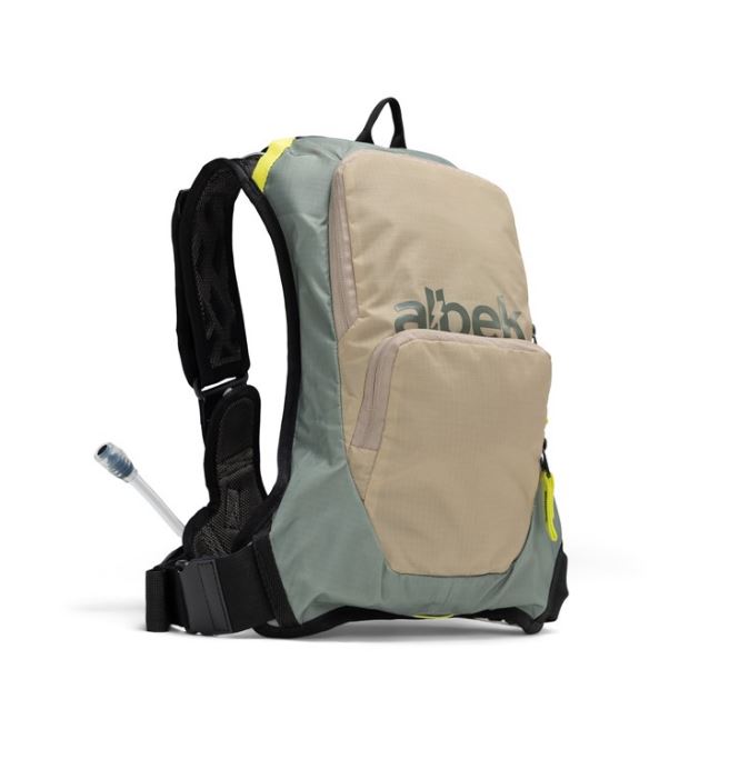 ALBEK HYDRATION PACK H2O HAUL FOUR 2.0L BLADDER SUNFLASH DUNE