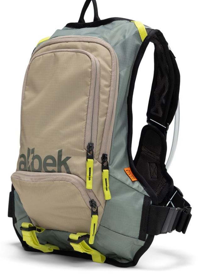 ALBEK HYDRATION PACK H2O HAUL EIGHT 3.0L BLADDER SUNFLASH DUNE