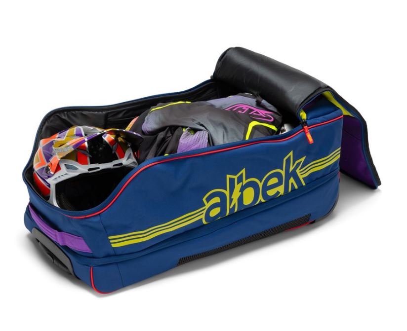 ALBEK GEAR BAG ECONOHAUL WHEELED COVERT - BLACK or PURPLE REIGN