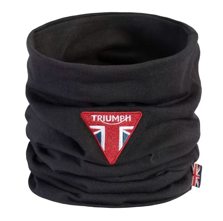 Triumph Canon Neck Tube in Black