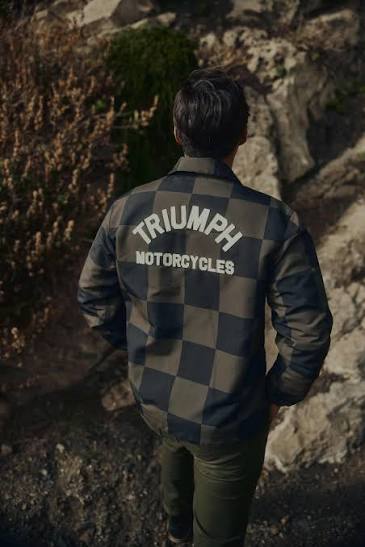 Triumph Carter Coach Jacket - Iron