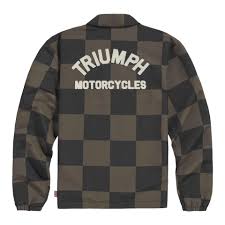 Triumph Carter Coach Jacket - Iron