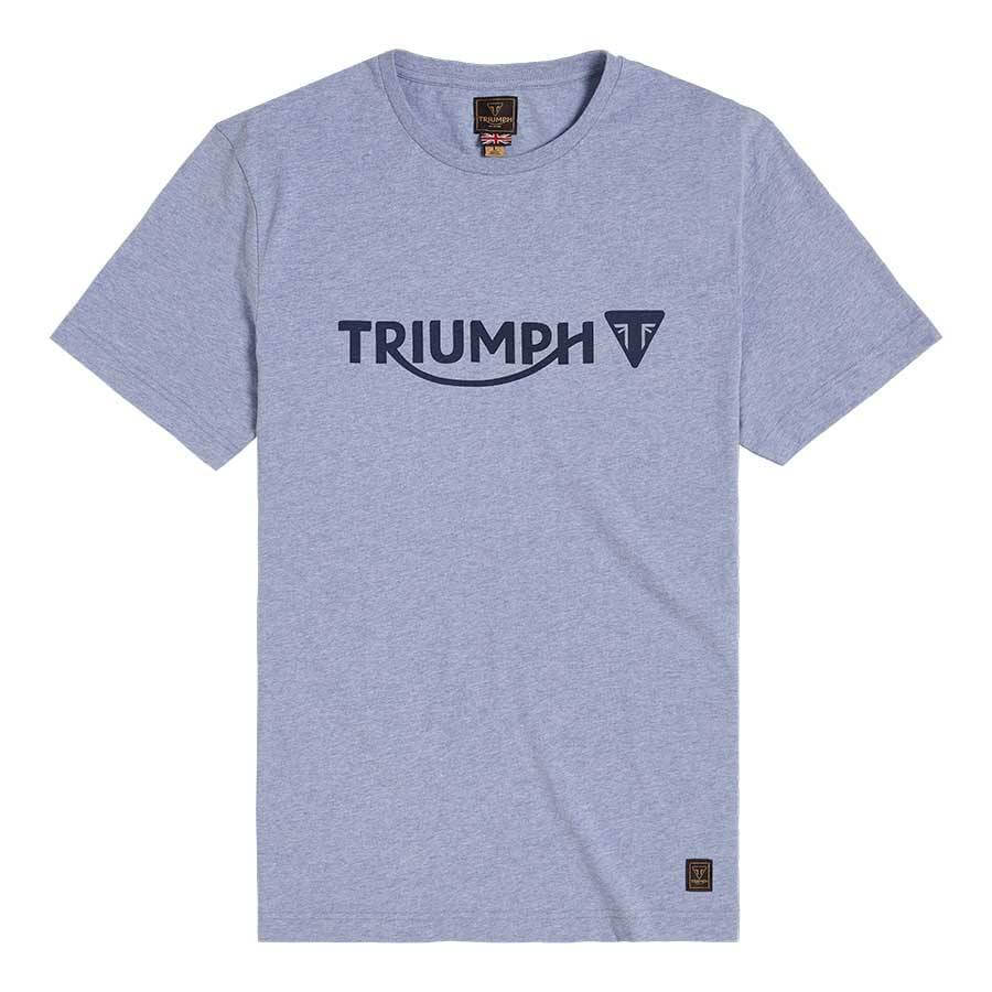 Triumph Blue Marle Cartmel T shirt