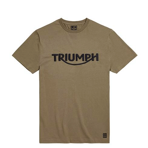 Triumph Bamburgh Khaki Tee XS - XS - Last Size