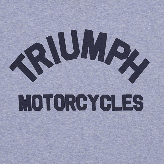 Triumph Ditchling Blue Marle T-shirt