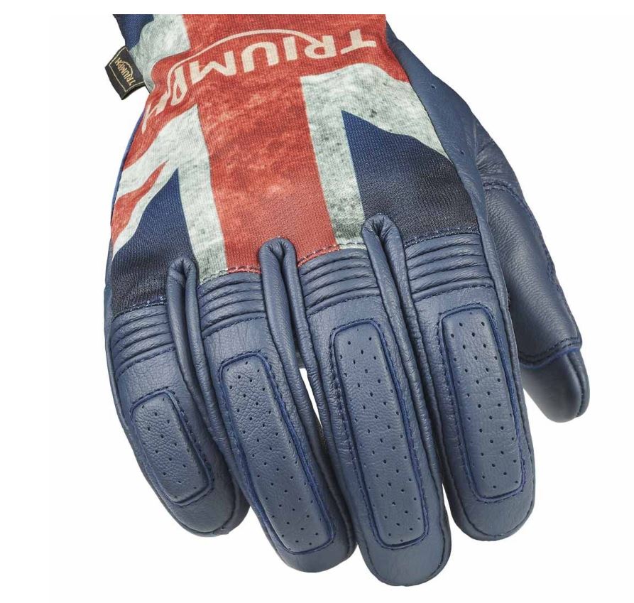 Triumph Jack Blue Union Flag Glove