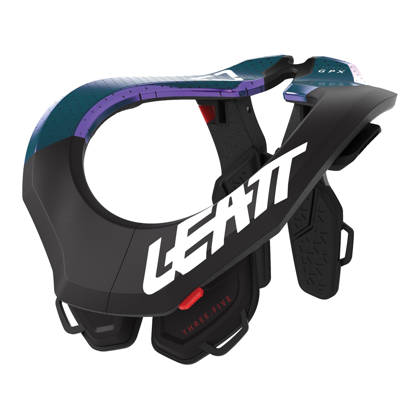 LEATT 3.5 NECK BRACE - BLACK / PURPLE