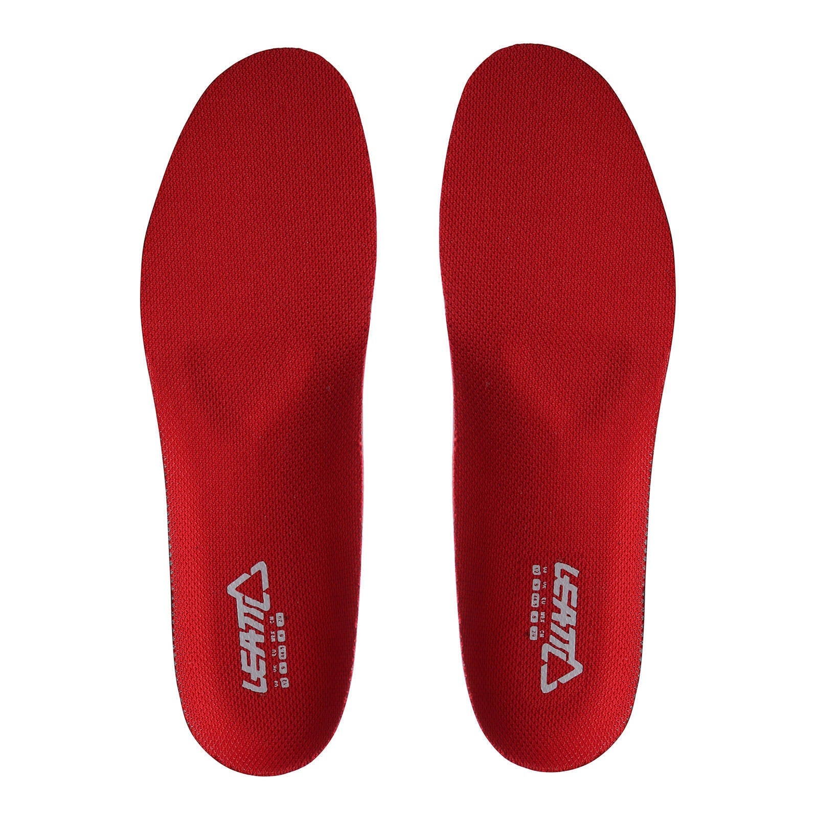 Leatt 4.5/5.5 Footbed - Red [Pair]