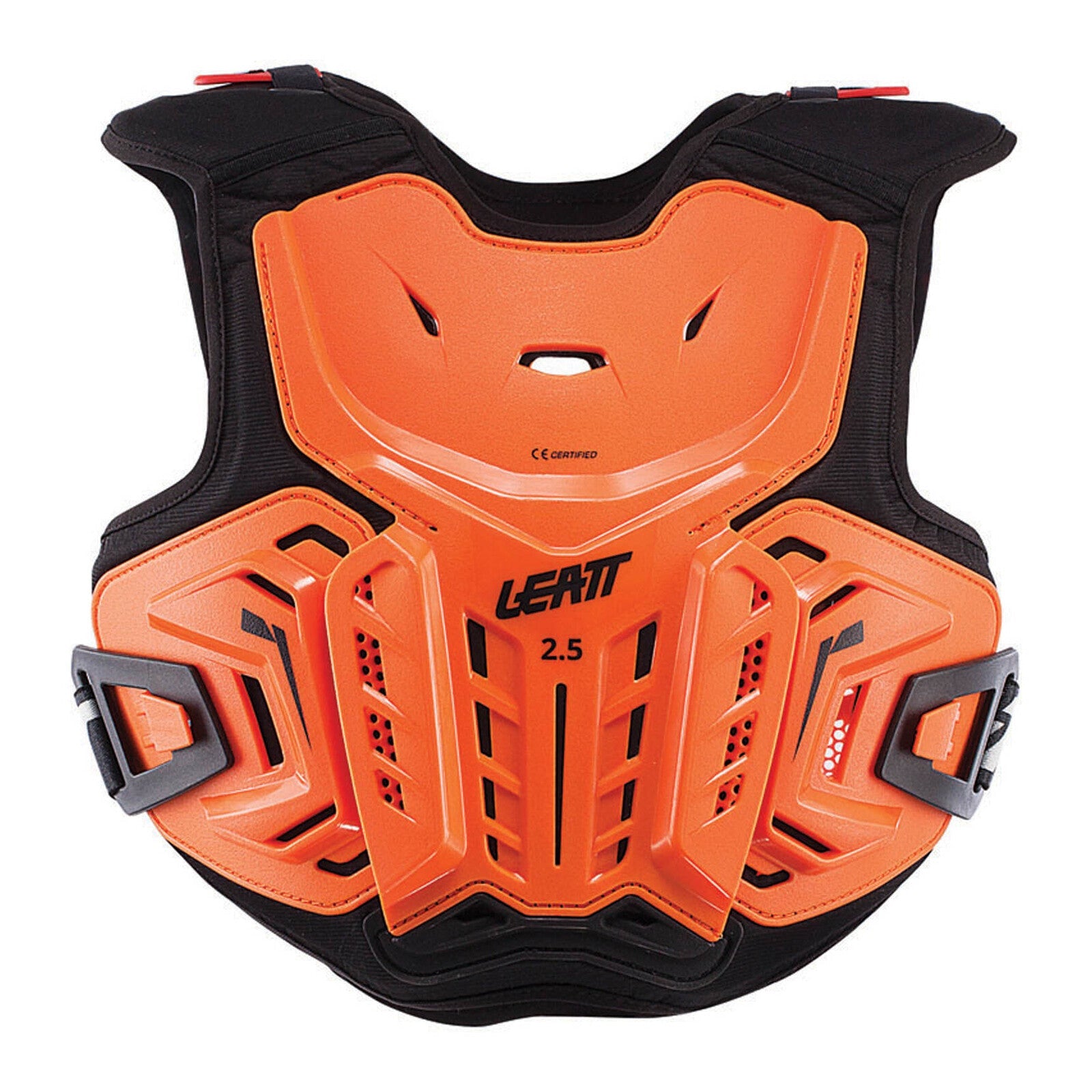 Leatt 2.5 Junior Chest Protector - Orange / Black (S/M) (134-146cm)