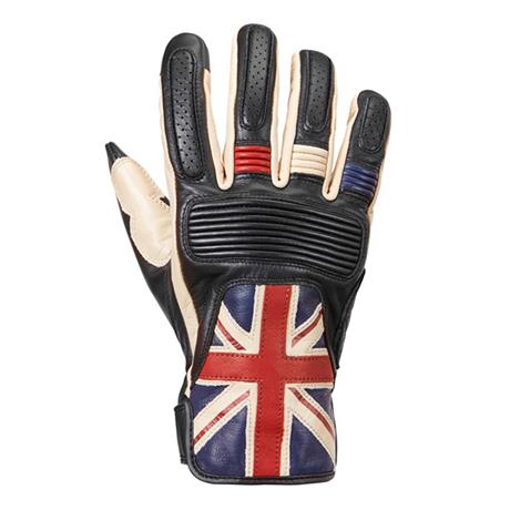 Triumph Flag Leather Motorcycle Gloves