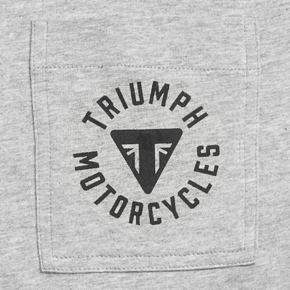 Triumph Newlyn Grey Tee