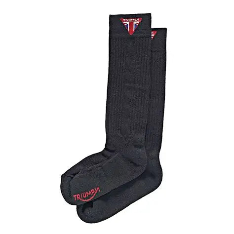 Triumph Anti Bacterial Logo Socks - Size 6.5/9