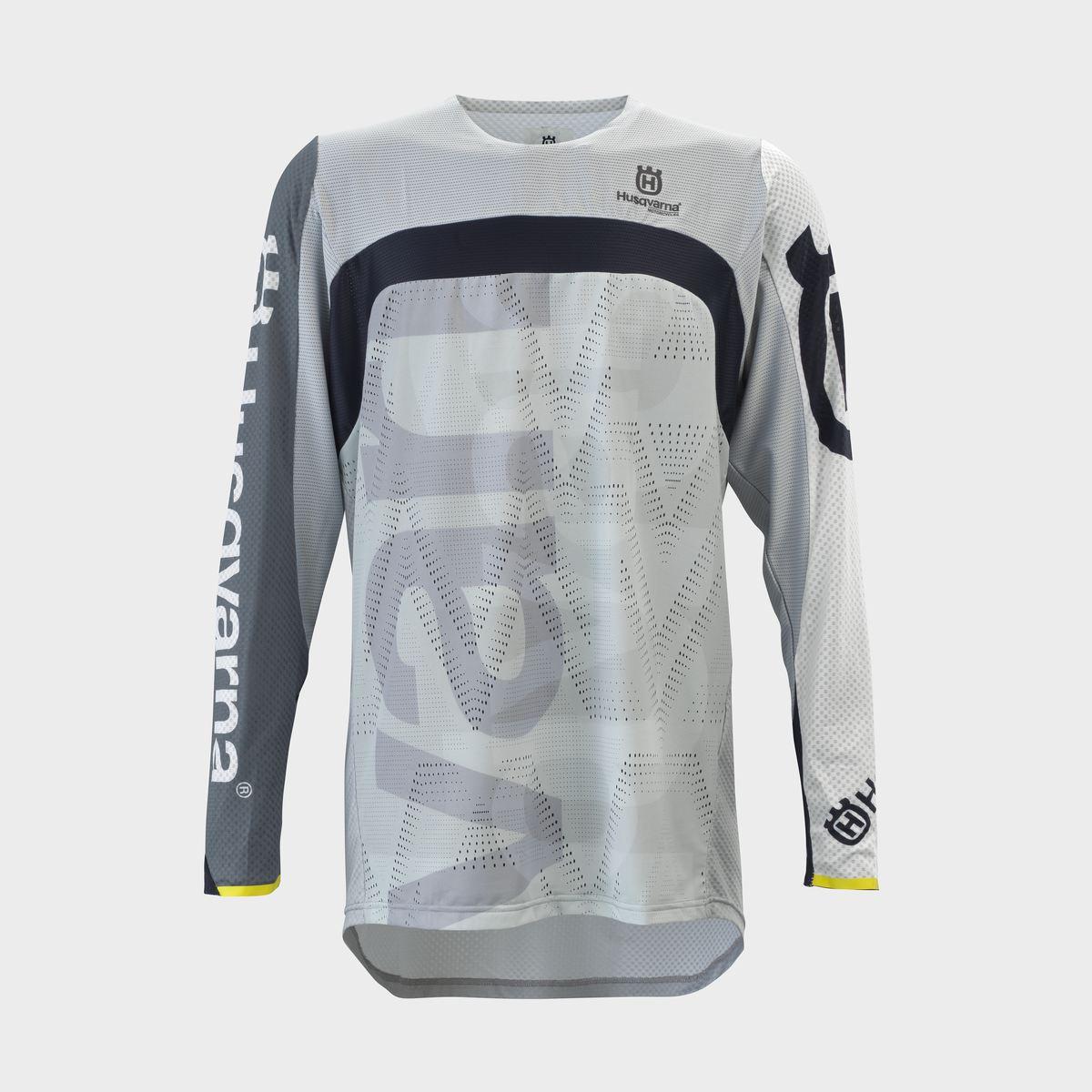 Husqvarna Railed Shirt Pro - White or Blue/Yellow