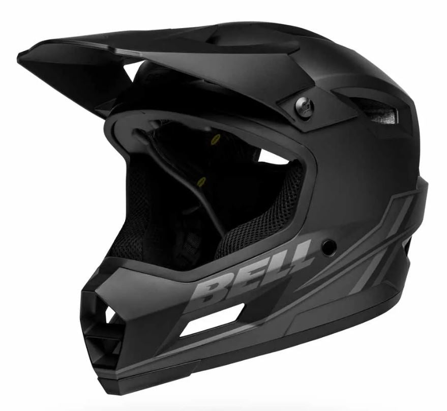 BELL SANCTION 2 DLX MIPS XS/S (51-55cm) - ALPINE MATTE BLACK