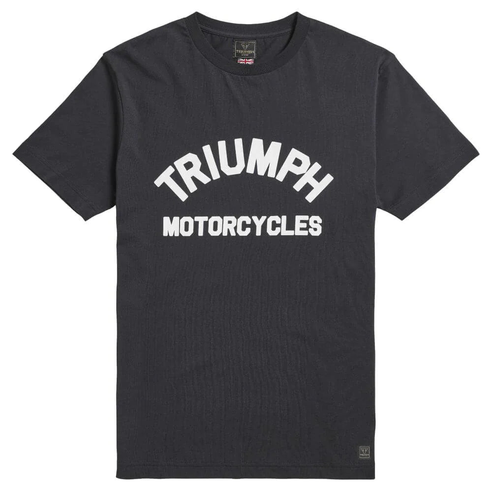 Triumph Burnham Jet Black T-shirt