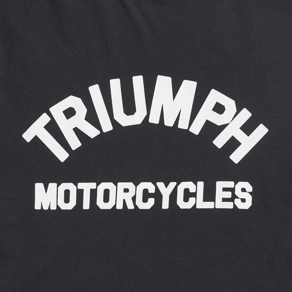 Triumph Burnham Jet Black T-shirt